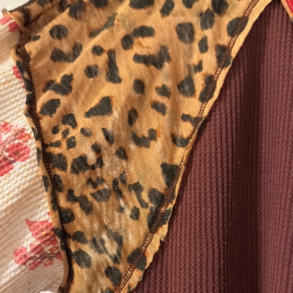 Free People Multicolor Long Sleeve Top - Picture 3 of 5